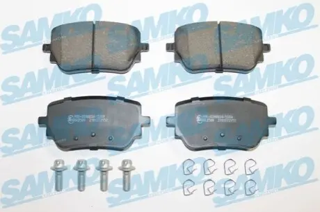 Комплект гальмівних накладок, дискове гальмо SAMKO 5SP2152
