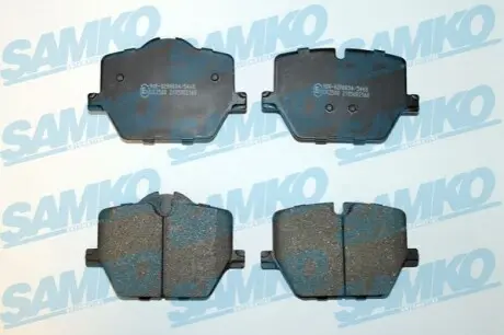 Колодки гальмівні (задні) BMW 3 (G20/G21/G80/G81/G28)/4 (G22/G23/G82/G83/G26) 18-/i4 (G26) 21 SAMKO 5SP2160