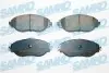 Колодки тормозные (передние) Audi Q3 18-/VW Passat B8 14-/Golf VIII 19-/Arteon/Tiguan 17- SAMKO (5SP2163) изображение 1