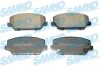 Тормозные колодки (передние) Hyundai i30/Grandeur 16-/Kia Optima/Cadenza 15- (Mando) Q+ SAMKO 5SP2165 (фото 1)