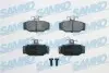 Тормозные колодки, дисковый тормоз.) SAMKO (5SP217) изображение 1