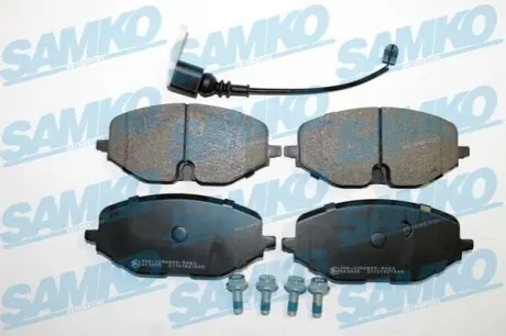 Гальмівні колодки SAMKO 5SP2184A