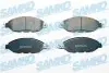 Колодки гальмівні (передні) Nissan Pathfinder 2.5/3.5 4WD 13 SAMKO (5SP2185) зображення 1