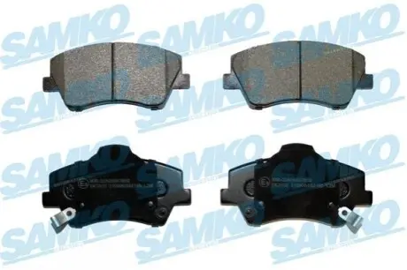 Колодки гальмівні (передні) Hyundai Elantra 10-/ i30 11-/ Kia Ceed 12 SAMKO 5SP2195