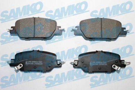 Тормозные колодки (задние) Honda CR-V 16- SAMKO 5SP2201 (фото 1)