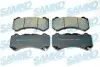 Колодки гальмівні (передні) Jeep Grand Cherokee 10- (Brembo) SAMKO (5SP2215) зображення 1