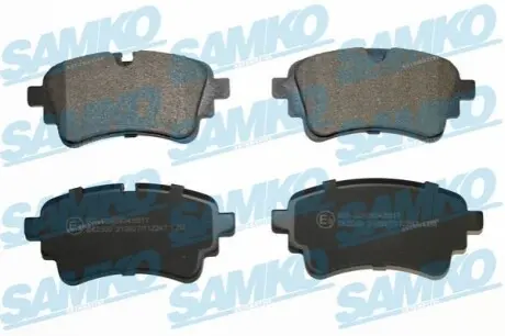 Тормозные колодки (задние) Audi A4/A6/Q5/Q7/VW Touareg 15- SAMKO 5SP2247