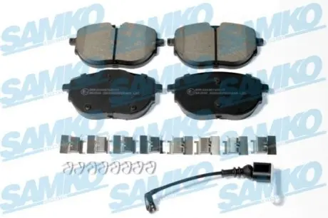 Колодки гальмівні (передні) VW T6 15- (CBI) Q+ SAMKO 5SP2254AK