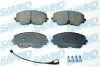 Колодки тормозные (передние) VW Golf VIII/Tiguan 20- (ZF) (+датчик) SAMKO (5SP2270A) изображение 1