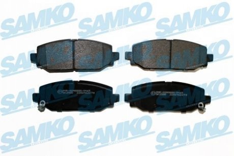 Тормозные колодки (задние) Jeep Wrangler 17- (TRW) SAMKO 5SP2274 (фото 1)