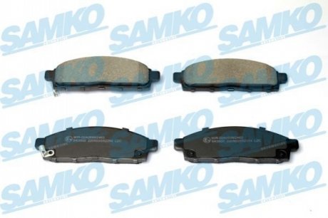 Тормозные колодки (передние) Mitsubishi L200 07- / Fiat Fullback 16- (Tokico) SAMKO 5SP2284 (фото 1)