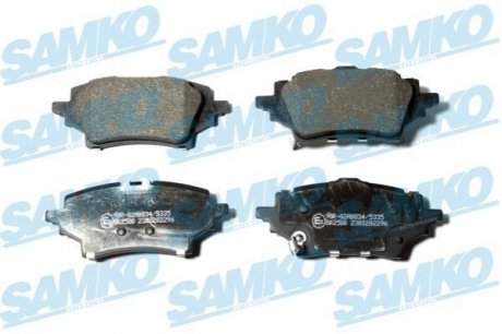 Тормозные колодки (задние) Suzuki Swace/Toyota C-HR/ Corolla 19- (TRW) Q+ SAMKO 5SP2296