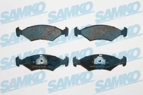 Комплект дисковых тормозных колодок. FORD SAMKO 5SP233