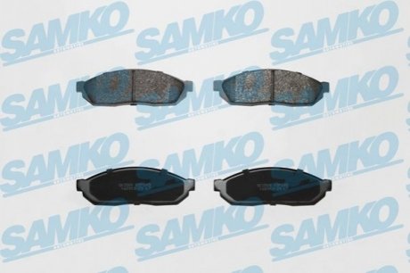Тормозные колодки, дисковый тормоз.) SAMKO 5SP245 (фото 1)
