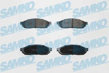 Тормозные колодки, дисковый тормоз.) SAMKO 5SP245