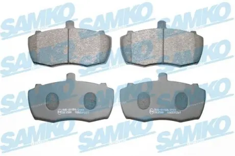 Тормозные колодки, дисковый тормоз.) SAMKO 5SP261