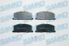 Колодки гальмівні (передні) Toyota Camry 82-91/Carina 82-01/Celica 85-93/Corolla 83-00 SAMKO (5SP268) зображення 1