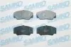 Тормозные колодки, дисковый тормоз.) SAMKO (5SP277) изображение 1