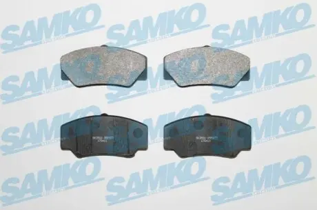 Гальмівні колодки, дискове гальмо (набір) SAMKO 5SP277
