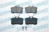 Колодки гальмівні (задні) VW Golf/Passat 83-02/ Peugeot 405 87-96 (87.1x52.8x15.2) SAMKO (5SP294) зображення 1