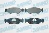 Тормозные колодки, дисковый тормоз.) SAMKO (5SP295) изображение 1