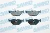 Тормозные колодки, дисковый тормоз.) SAMKO (5SP297) изображение 1