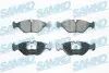 Тормозные колодки, дисковое тормоз (набор) SAMKO (5SP310) изображение 1
