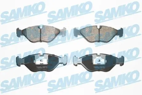 Тормозные колодки, дисковое тормоз (набор) SAMKO 5SP310