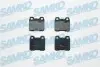 Тормозные колодки, дисковый тормоз.) SAMKO (5SP317) изображение 1