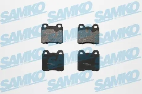 Тормозные колодки, дисковый тормоз.) SAMKO 5SP317