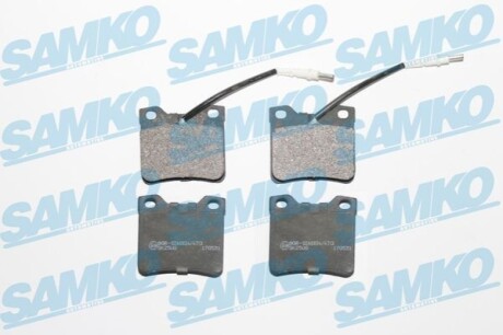 Тормозные колодки, дисковый тормоз.) SAMKO 5SP330