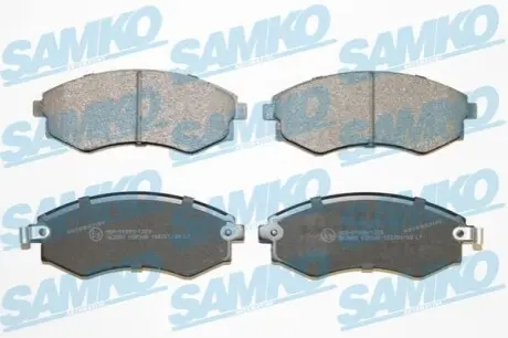 Колодки тормозные (передні) Hyundai Elantra III 00-06/Kia Magentis I 01-05/Ssangyong Rexton 02 SAMKO 5SP348