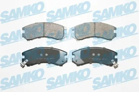 Гальмівні колодки, дискове гальмо (набір) SAMKO 5SP363