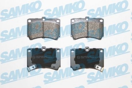 Тормозные колодки, дисковый тормоз.) SAMKO 5SP366 (фото 1)