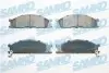 Колодки гальмівні (передні) Nissan Pathfinder 86-95/Navara I/Pick Up 97 SAMKO (5SP378) зображення 1