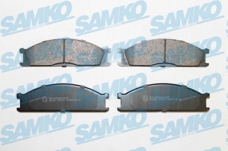Тормозные колодки, дисковый тормоз.) SAMKO 5SP379 (фото 1)