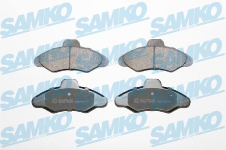 Тормозные колодки, дисковый тормоз.) SAMKO 5SP383