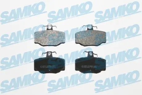 Тормозные колодки, дисковый тормоз.) SAMKO 5SP387
