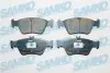 Колодки гальмівні (передні) MB E-class (W210)/C-class (W202) 95-02 SAMKO (5SP409) зображення 1