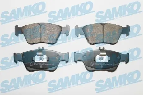 Тормозные колодки, дисковый тормоз.) SAMKO 5SP409