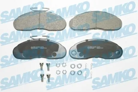 Тормозные колодки, дисковый тормоз.) SAMKO 5SP414