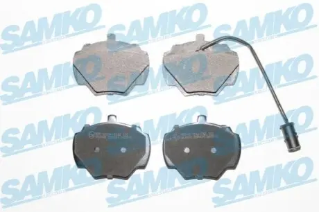 Колодки гальмівні (задні) Land Rover Range Rover I 69-96/Defender II 90-16/Discovery 89-96 SAMKO 5SP431