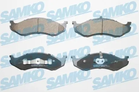 Колодки гальмівні (передні) Jeep Cherokee/Kia Carnival 84-01 (Kelsey-Hayes) SAMKO 5SP459