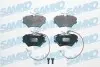 Тормозные колодки, дисковый тормоз.) SAMKO (5SP469) изображение 1