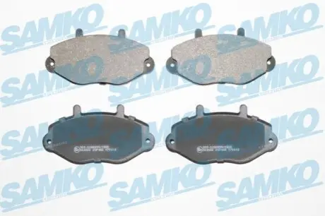 Тормозные колодки, дисковый тормоз.) SAMKO 5SP482