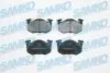 Тормозные колодки, дисковый тормоз.) SAMKO (5SP484) изображение 1