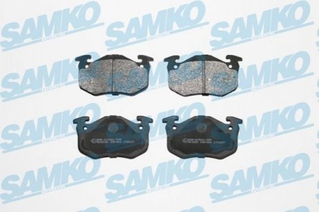 Тормозные колодки, дисковый тормоз.) SAMKO 5SP484