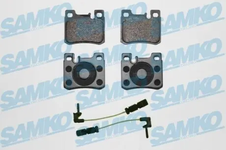 Тормозные колодки, дисковый тормоз.) SAMKO 5SP485A