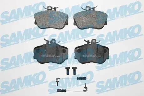 Тормозные колодки, дисковый тормоз.) SAMKO 5SP492A
