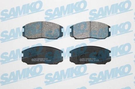 Гальмівні колодки, дискове гальмо (набір) SAMKO 5SP502 (фото 1)